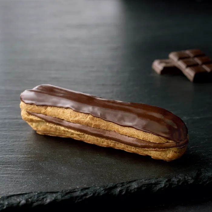 Éclair au chocolat glacé